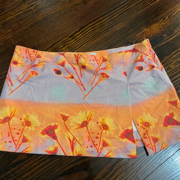 Miaou Venus Corset and Micro Mini Skirt Set in Sunrise - Picture 6 of 8